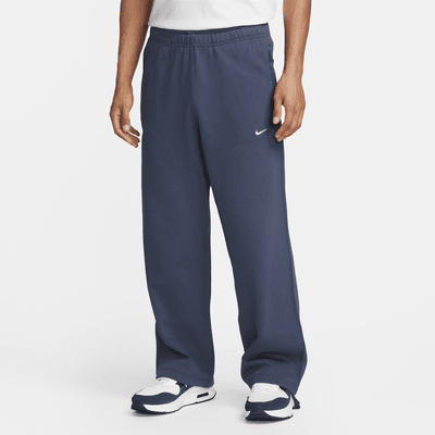 Nike Sportswear Swoosh Men s Open Hem Fleece Pants. Nike JP